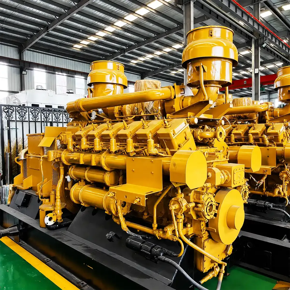 BJS 12V190 Series 500kW Biomass Gas Generator Set