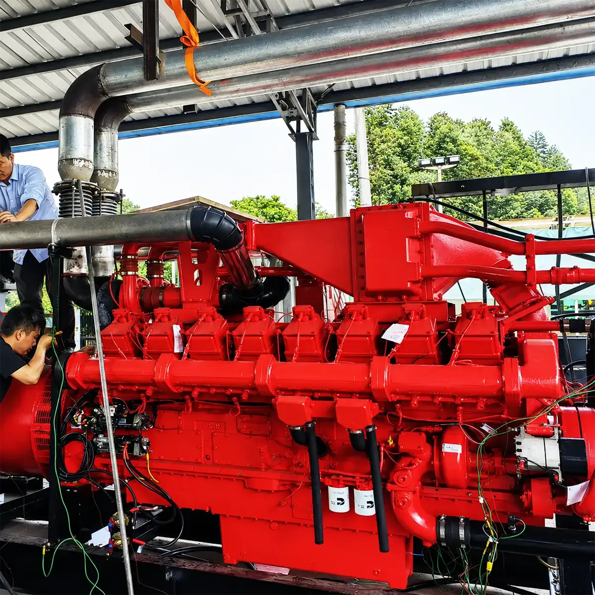 Cummins 1MW Gas Generator Set