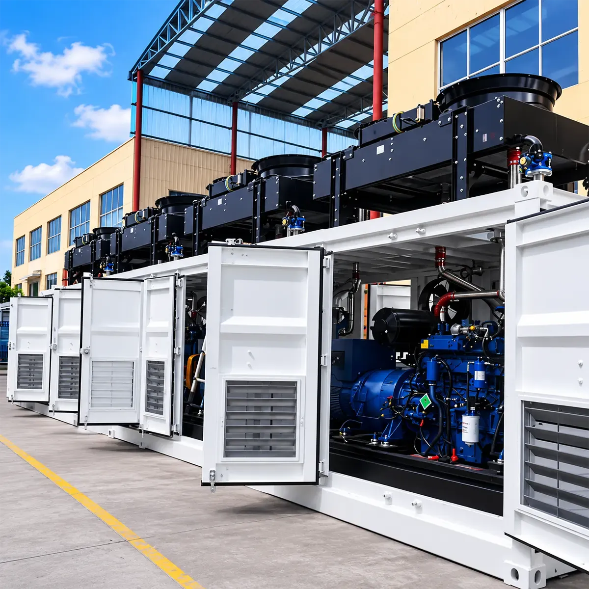 Yuchai 1.4MW Natural Gas Generator Set