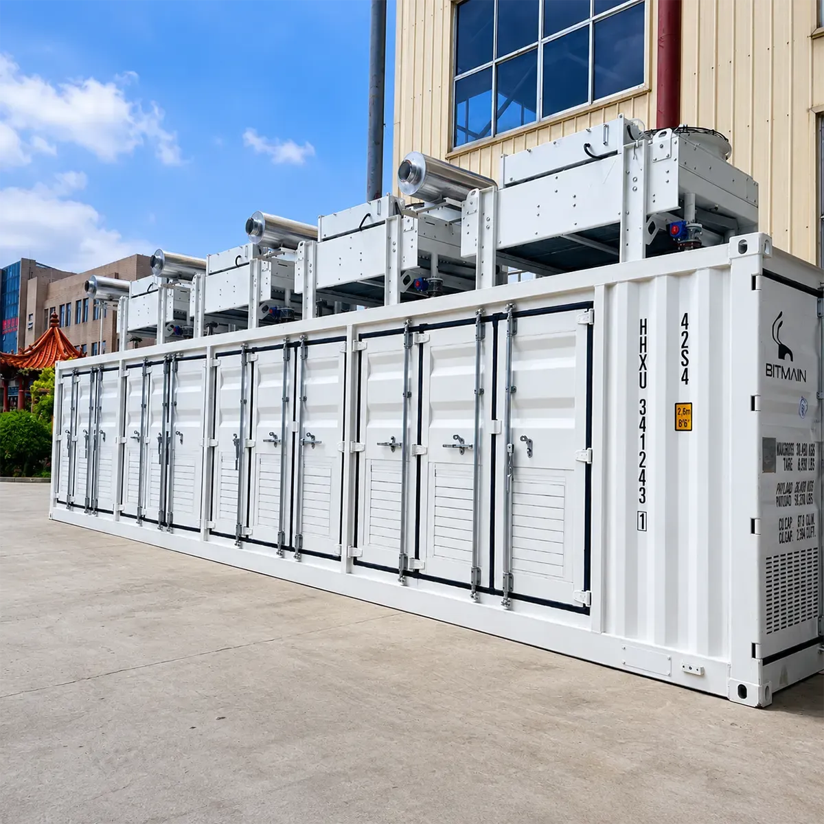 Yuchai 1.4MW Natural Gas Generator Set