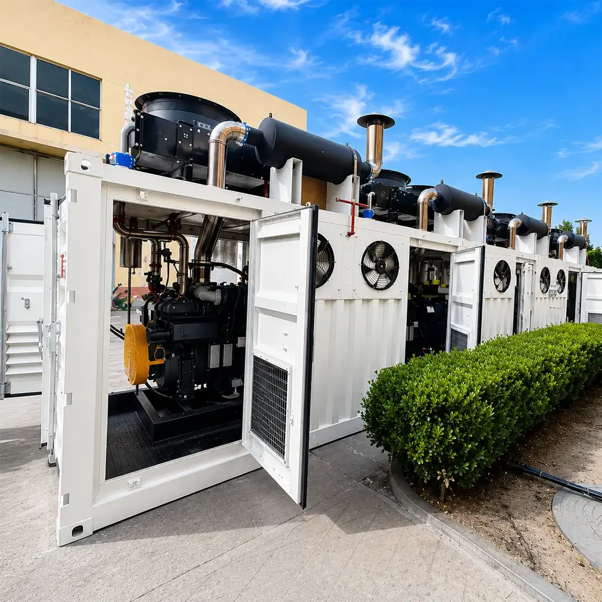 Yuchai 1.4MW Natural Gas Generator Set