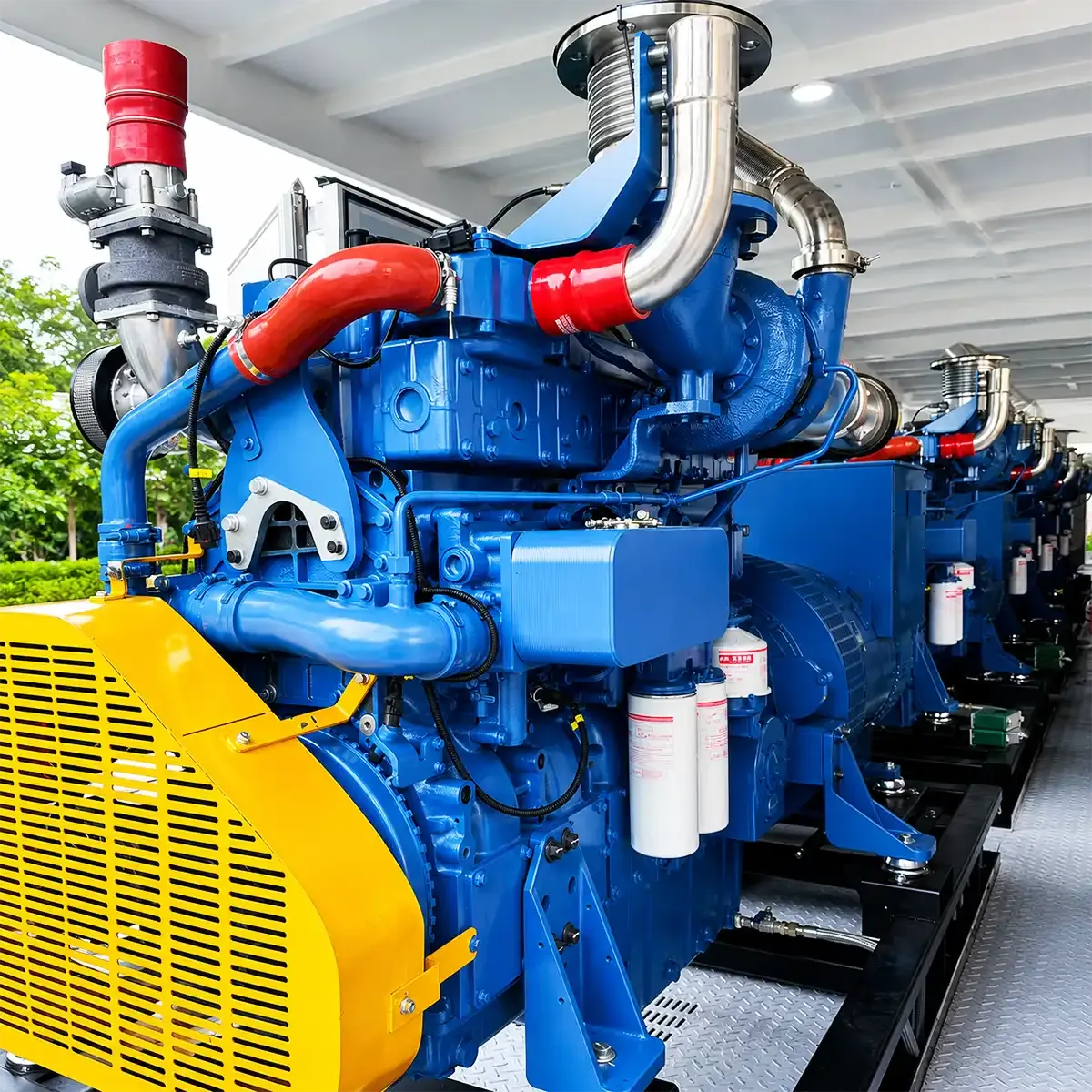 BJS Yuchai Series 1.4MW Natural Gas Generator Set